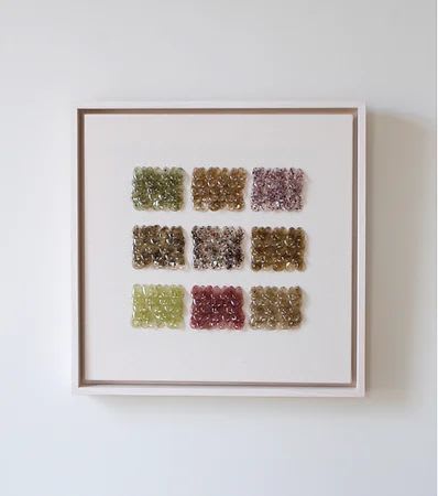 Colours of Seaweed No. 4 (cotton) | Wall Hangings by Jasmine Linington