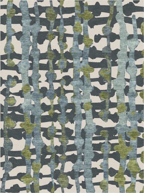 MYSTIC (deep sea) | Area Rug in Rugs by Emma Gardner Design, LLC