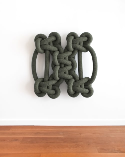 KNITKNOT - magnum #1 | Wall Sculpture in Wall Hangings by Tamar Samplonius