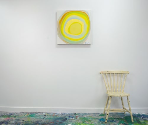 All of the Colors: Yellow | Paintings by Claire Desjardins