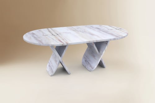 Balance Oval Table | Coffee Table in Tables by Dovain Studio