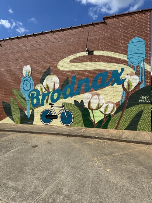 Broadnax, VA Interactive Mural | Street Murals by Girls Who Paint Murals