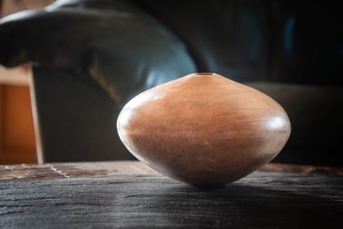 Hard Maple Vase | Sculptures by Louis Wallach Designs