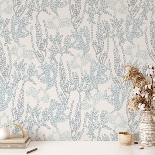 Sea Beads Wallpaper | Wall Treatments by Patricia Braune