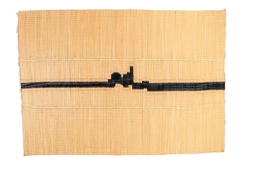 Design Artisanal Mat : Meticulously Woven Natural Fiber Art | Area Rug in Rugs by LA FIBRE ARTISANALE