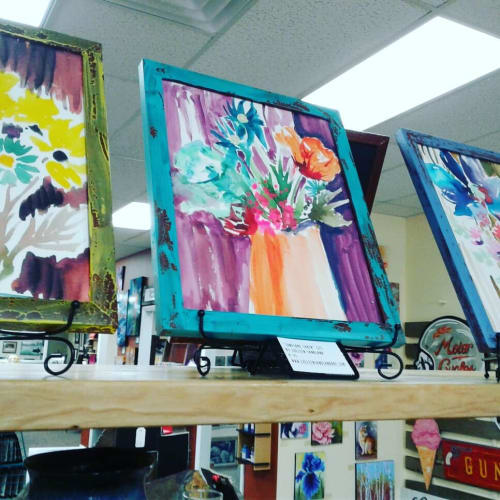 Floral Paintings | Paintings by Colleen Sandland Art | Artisans On Second LLC in Hamilton
