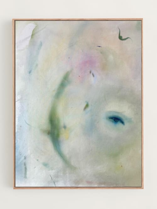 For Right Now We Are Here | Oil And Acrylic Painting in Paintings by Arlina Cai
