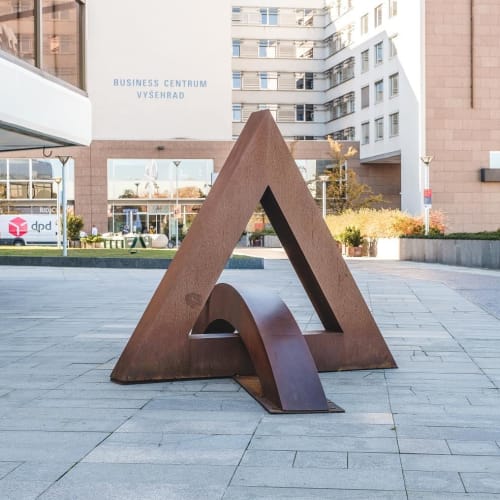 Remembrance of a Desire | Public Sculptures by Jörg Plickat | Prague Congress Centre in Praha 4