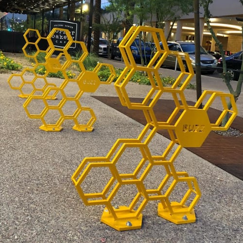 Bike Hives | Public Sculptures by Jennyfer Stratman