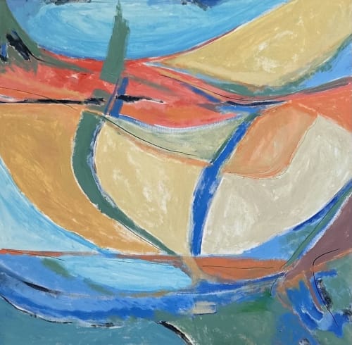 Wishbone | Oil And Acrylic Painting in Paintings by Beth Barry | Rhode Island in Portsmouth