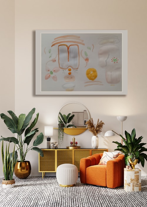 Abstract art-4 | Oil And Acrylic Painting in Paintings by Cumin Studio