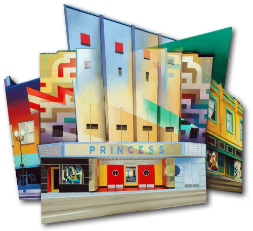 Lavoir | Paintings by John Boak | Jackson National Life Insurance Co in Franklin