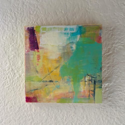Little Green | Paintings by Meg Ciccantelli
