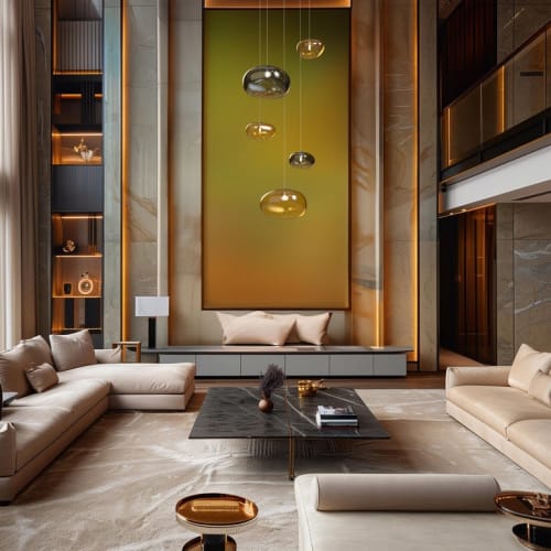 CLOUD Large Hand-Blown Glass Pendants Chandelier | Pendants by Galilee Lighting