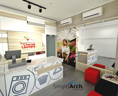 MyCherree Laundry Shop | Interior Design by Simply Arch.