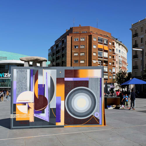 WiZinkCenter | Street Murals by Spogo | WiZink Center in Madrid