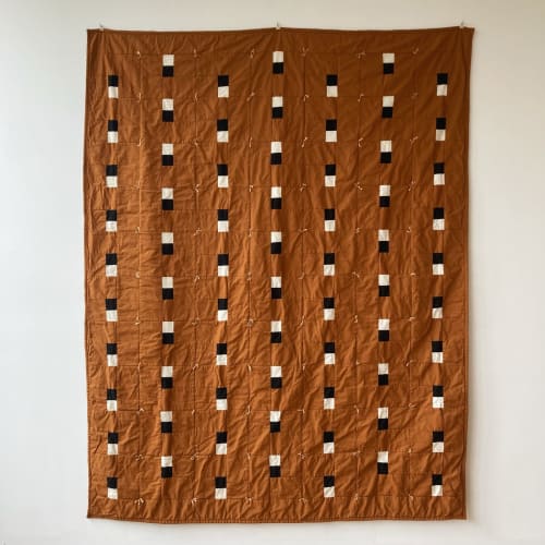 Dream Quilt - chestnut | Linens & Bedding by Ashley Brown Durand