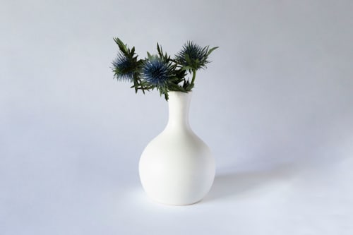 White Porcelain Bud Vase