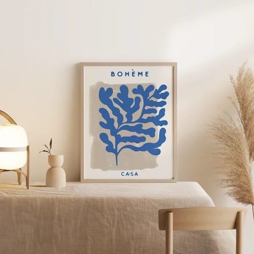 Boheme (Blue) | Prints by Casa Sanctum