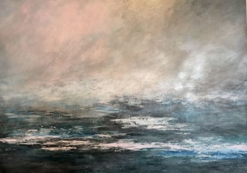 Sweet Serenity | Oil And Acrylic Painting in Paintings by Hoai Not Art