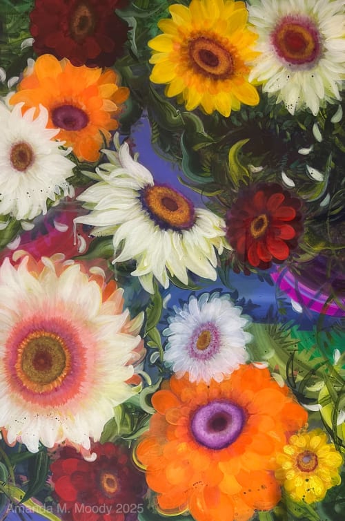 As Far As I Know | Mixed Media in Paintings by Amanda M Moody