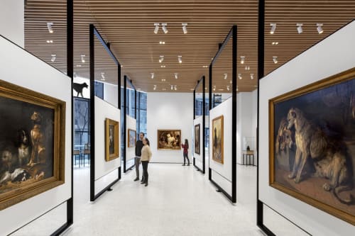 American Kennel Club Museum of the Dog Pivot Walls | Art & Wall Decor by Amuneal | The American Kennel Club Museum of the Dog - St Louis MO in St. Louis