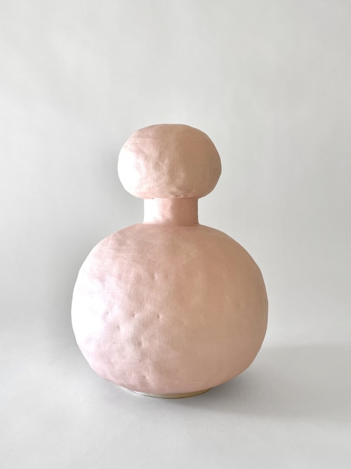 Jules Vase in Pink | Vases & Vessels by Meg Morrison