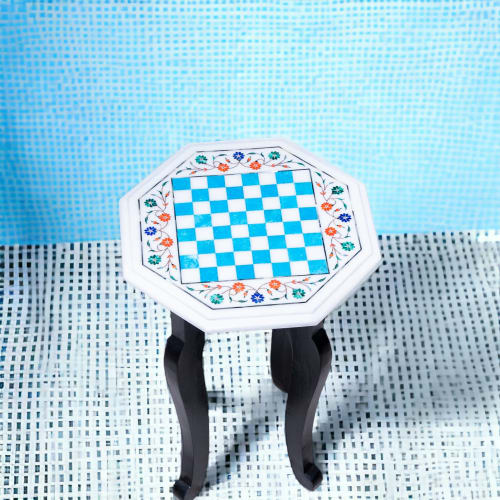 Handmade chess table, Luxury chess table, Marble chess table | Tables by Innovative Home Decors