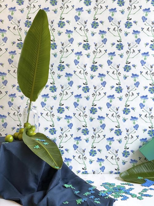 Dianthus Blueberry Wallpaper | Wallpaper by Stevie Howell