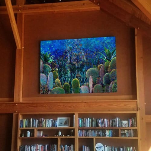“Lobo Sirocco” | Paintings by Iris Scott