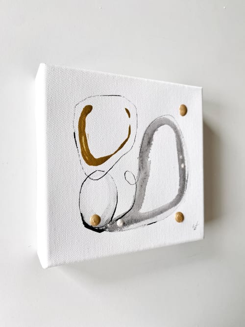 SOLD MINI Modern Abstract Original Art | Oil And Acrylic Painting in Paintings by NAMYOONSOOART