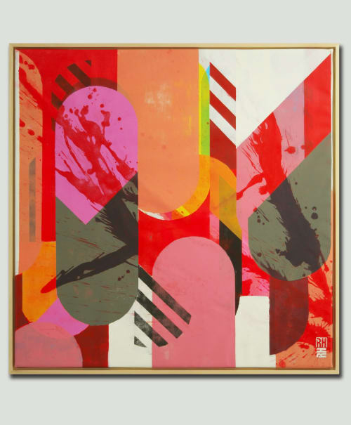 Icon #24 | Oil And Acrylic Painting in Paintings by Ronald Hunter