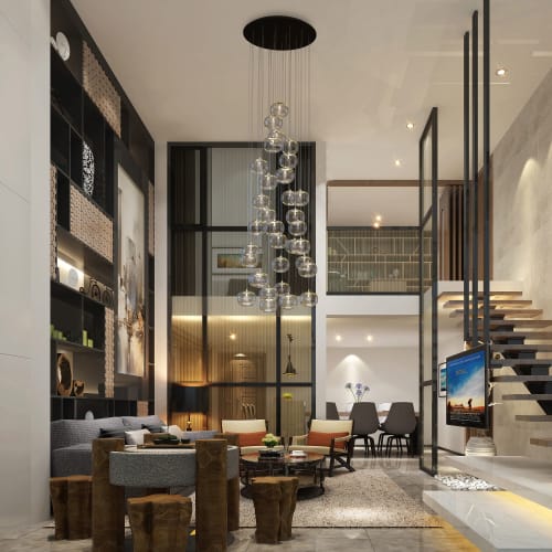 Bellagio Glass Pendant Lights | Pendants by Galilee Lighting