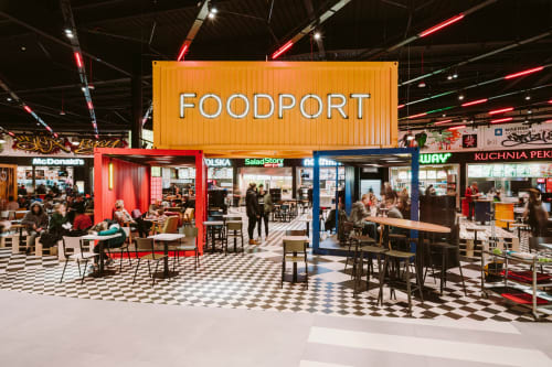 Foodport | Interior Design by MIXD | Galeria Galaxy in Szczecin