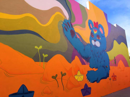 “Bjorn” | Murals by Allison Bamcat | Santa Clara Elementary School in Miami