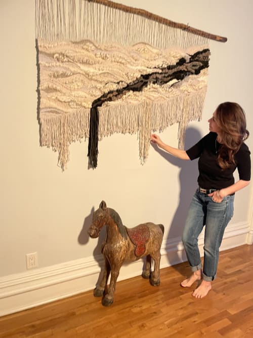 Crossing | Wall Hangings by MonikaRDesign
