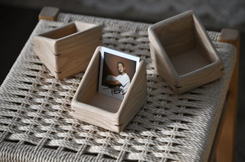 008_square - handcrafted tray for Instax Square Film | Storage Basket in Storage by CHICHOIMAO