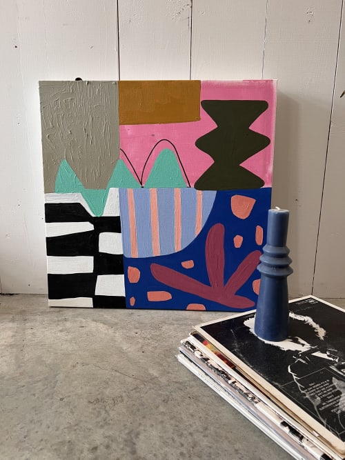 Let's Dance | Oil And Acrylic Painting in Paintings by Coby Starck
