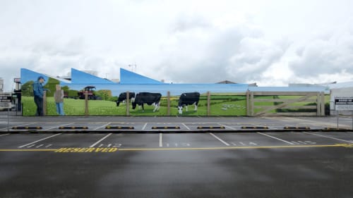Waikato Farmers Trust | Murals by Alex McLeod