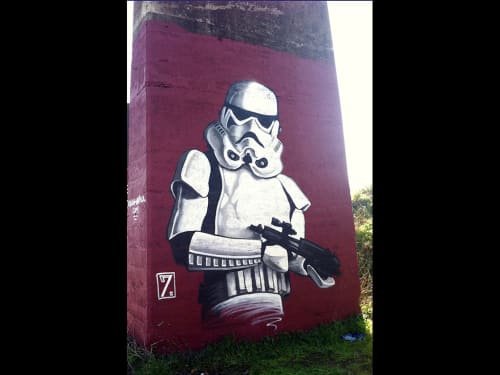 Storm Trooper | Murals by The Artist SEVEN