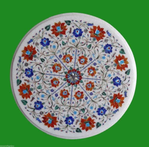 white marble table, coffee table, end table, tabletop | Tables by Innovative Home Decors