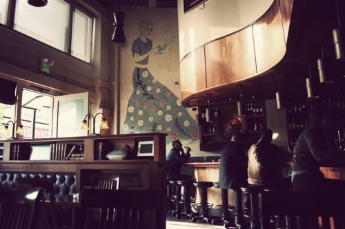 Tavern Law Mural | Murals by Tina Randolph | Tavern Law in Seattle