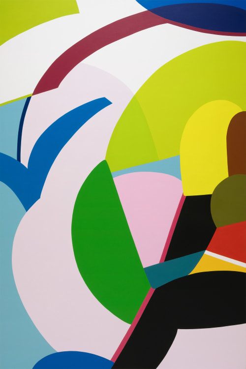 Close (SOLD) | Oil And Acrylic Painting in Paintings by Kotaro Machiyama