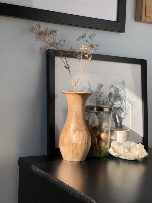 Ambrosia Maple vase 1 | Vases & Vessels by Patton Drive Woodworking