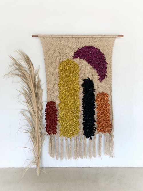 4 Pillars | Macrame Wall Hanging in Wall Hangings by Creating Knots by Mandy Chapman