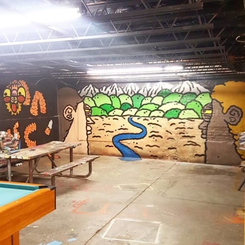 SelfMade Designs Mural | Murals by Pete Cosmos | SelfMade Designs in Quincy