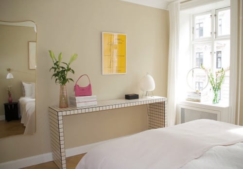 Long Console Table, Creme | Tables by IKON KØBENHAVN