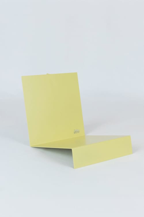 LP Stand - Pale Yellow | Storage by Upton