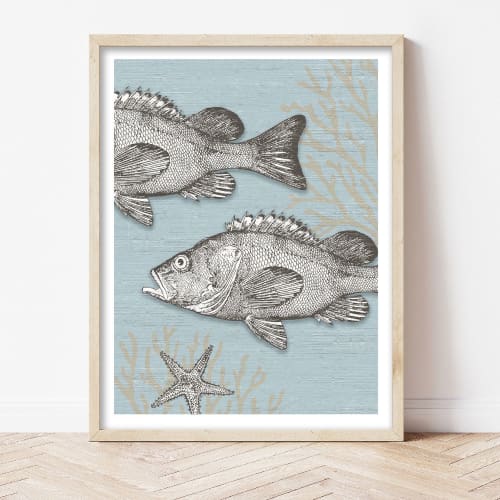 Fish Fine Art Print-UNFRAMED | Prints by Suzanne Nicoll Studio