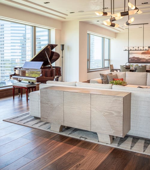 Credenza | Furniture by Sun Furniture Design | Private Residence, Houston in Houston
